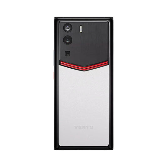 VERTU METAVERTU CURVE PHONE WHITE ENAMELED CALFSKIN, view 1