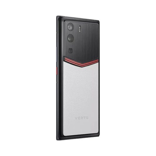VERTU METAVERTU CURVE PHONE WHITE ENAMELED CALFSKIN, view 2