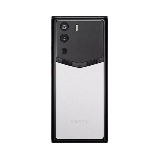 VERTU METAVERTU CURVE PHONE WHITE FRAMELESS CALFSKIN, view 1