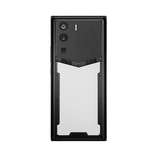 VERTU METAVERTU CURVE PHONE WHITE GRAINED CALFSKIN, view 1