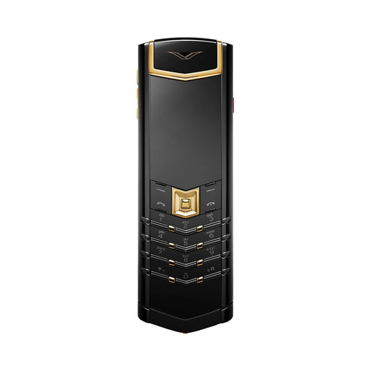 VERTU SIGNATURE S+ PHONE BLACK GOLD ALLIGATOR SKIN, view 1