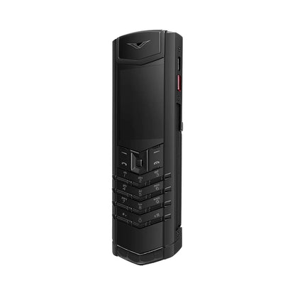 VERTU SIGNATURE S+ PHONE BLACK STEEL BASALT BLACK ALLIGATOR SKIN, view 3