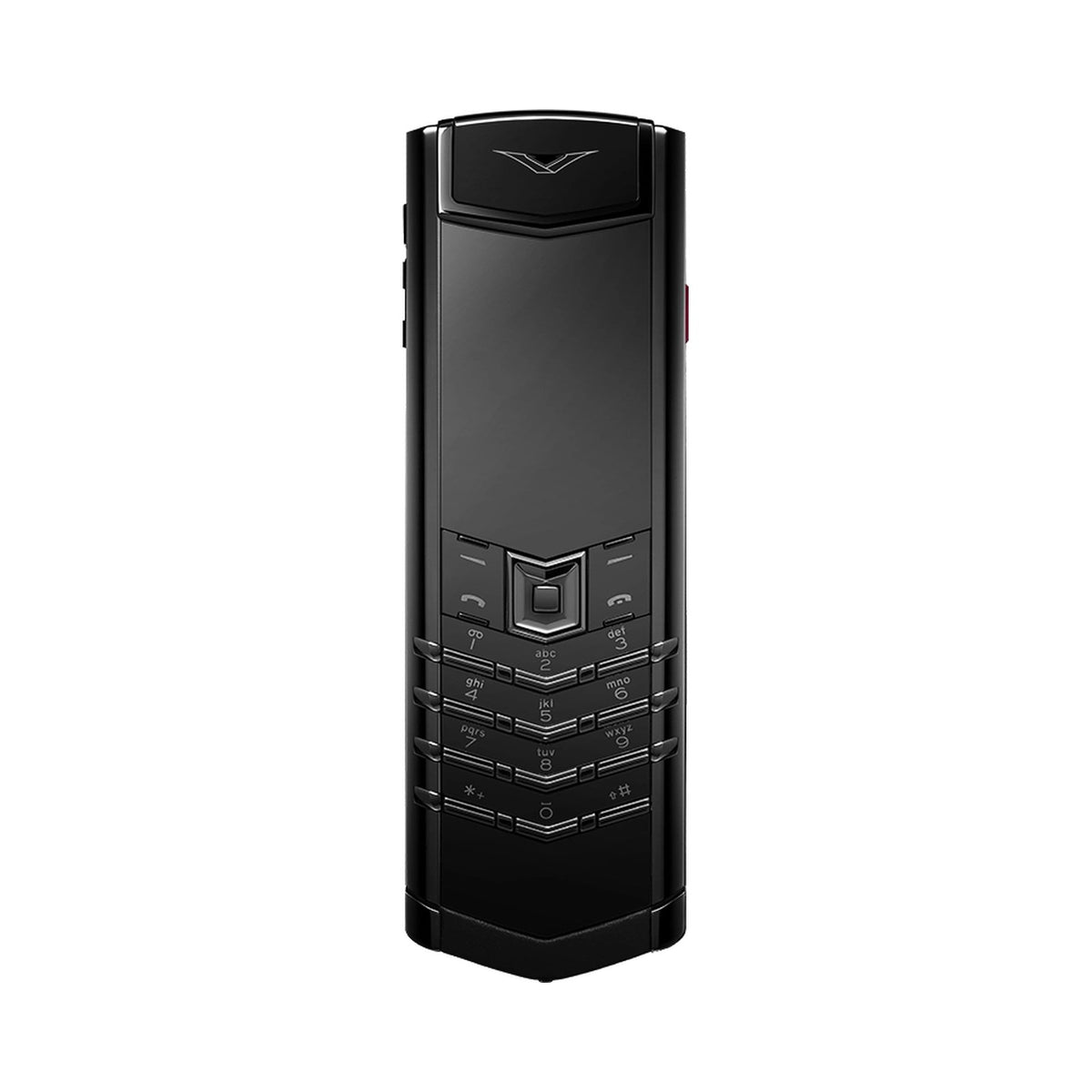 VERTU SIGNATURE S+ PHONE BLACK STEEL BLACK CALFSKIN, view 1