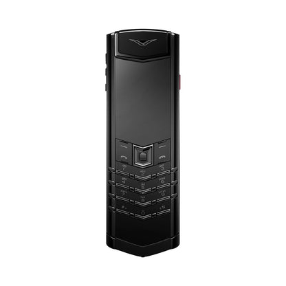 VERTU SIGNATURE S+ PHONE BLACK STEEL BLACK CALFSKIN, view 1