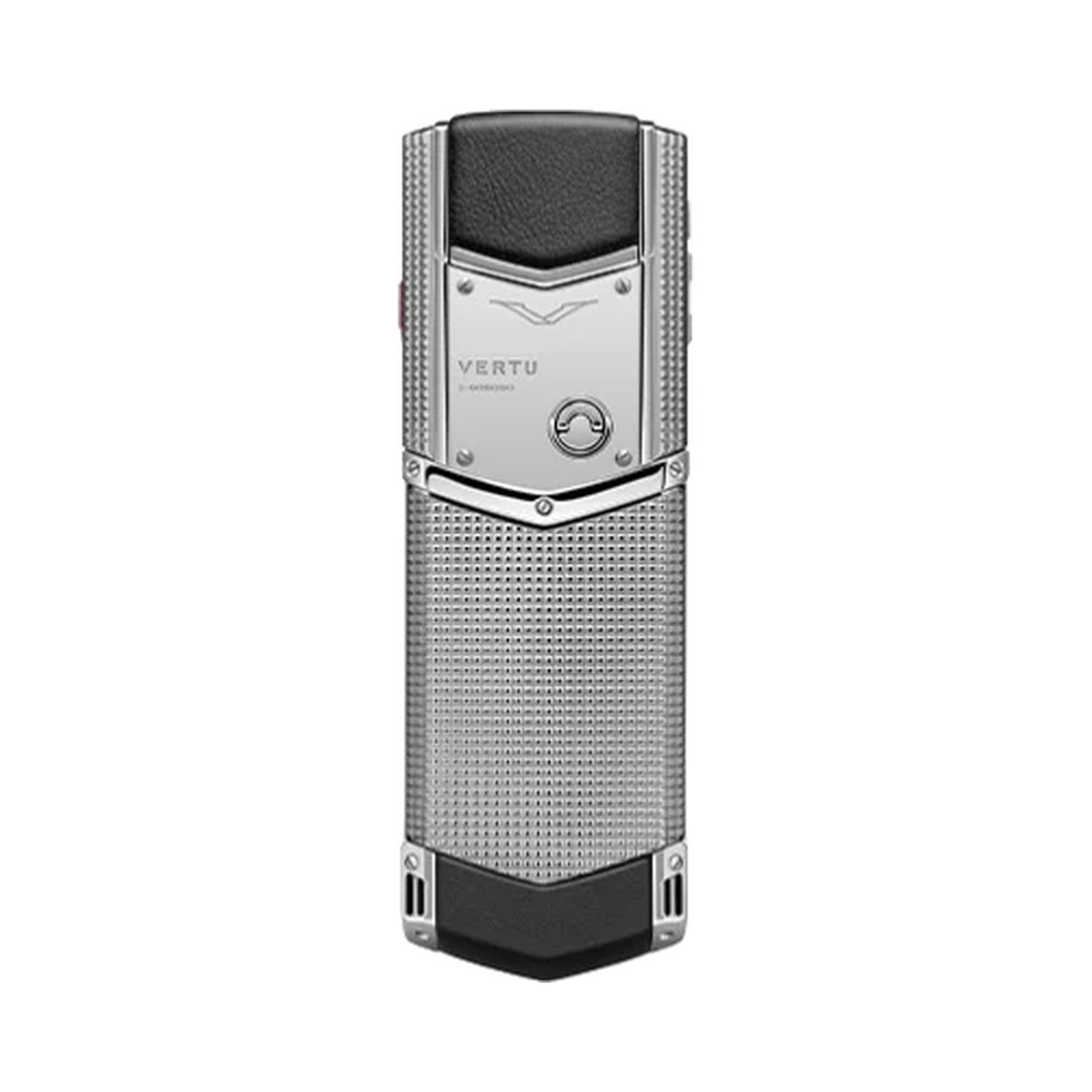 VERTU SIGNATURE S+ PHONE CLOUS DE PARIS PURE SILVER, view 2