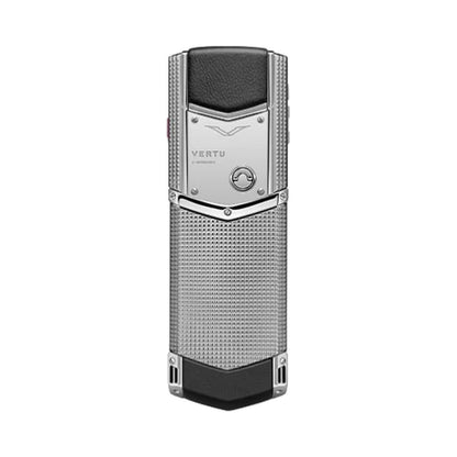 VERTU SIGNATURE S+ PHONE CLOUS DE PARIS PURE SILVER, view 2