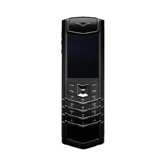 VERTU SIGNATURE V PHONE CLOUS DE PARIS PURE BLACK, view 2