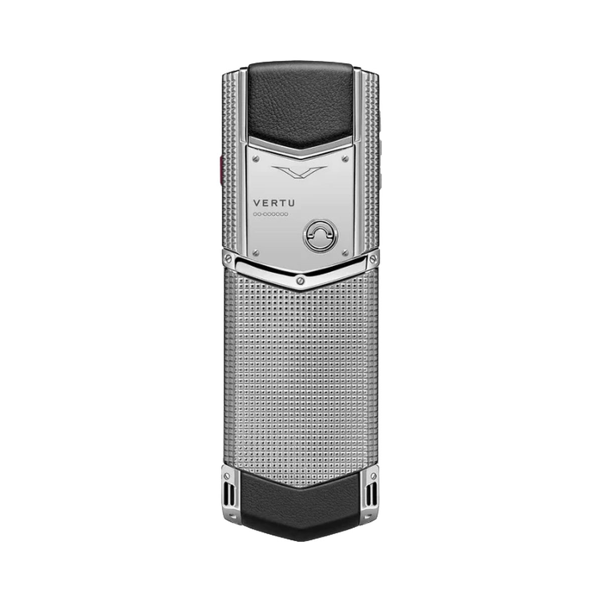 VERTU SIGNATURE V PHONE CLOUS DE PARIS PURE SILVER, view 1