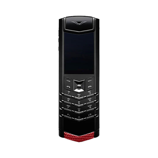 VERTU SIGNATURE V PHONE RED LIZARD SKIN, view 2