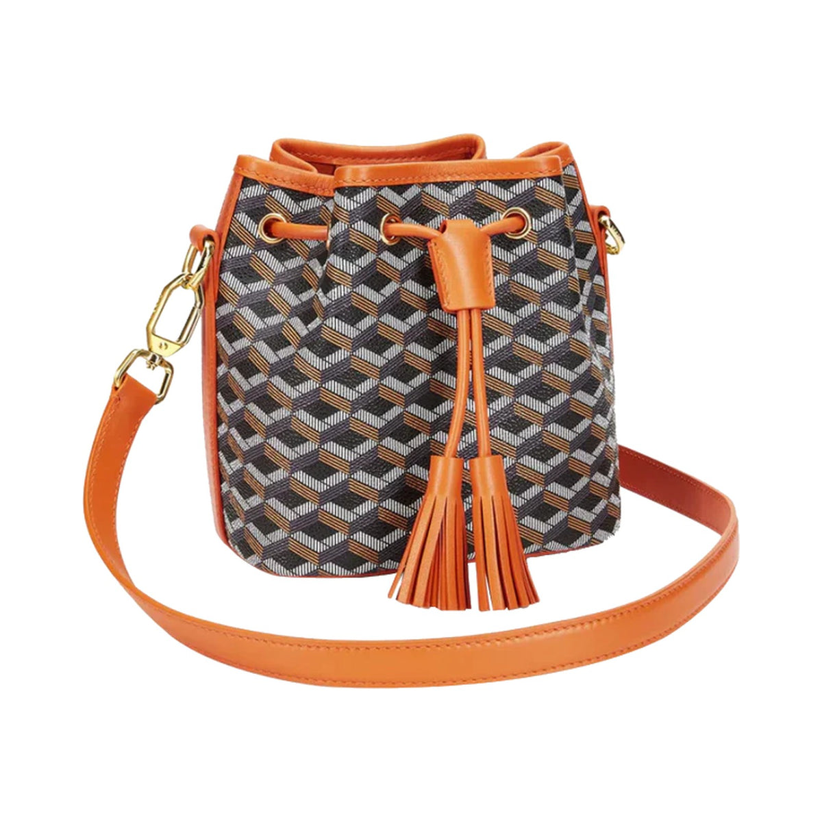 VERTU V-MONOGRAM BUCKET BAG, view 1