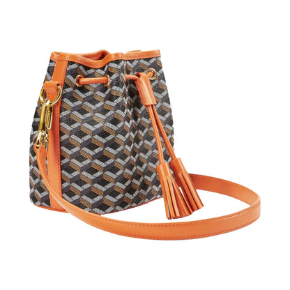 VERTU V-MONOGRAM BUCKET BAG, view 3