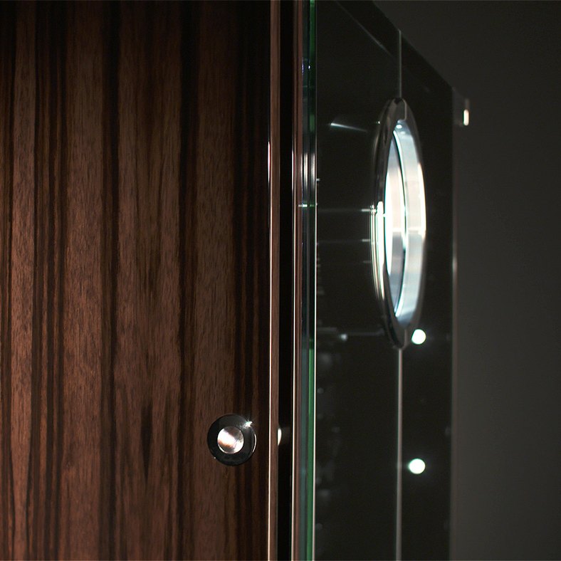 Two-way mirror glass